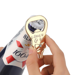 <b>Baby</b> Bottle Opener Zinc Alloy Beer Opener <b>For</b> <b>Baby</b> <b>Shower</b> Party Favors <b>Gift</b> With Bag And Tag - Product Image 2