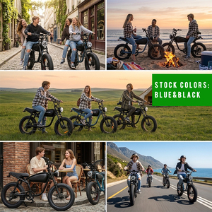 Vélo électrique tout-terrain 20X4.0 à pneus larges, vélo électrique à suspension intégrale, vélo électrique cruiser, vélo électrique pour enfants, pour flottes de <span class=keywords><strong>location</strong></span> - Product Image 3