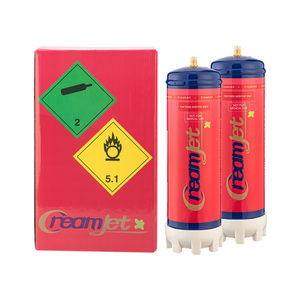 ครีมเจ็ท แฟคทอรี่ คัสตอม 4 แพ็ค/กล่อง วิปครีม บอนบอนน์ แก๊ส N2/CO2 อุปกรณ์ทำขนม กระบอกแก๊ส - Product Image 1