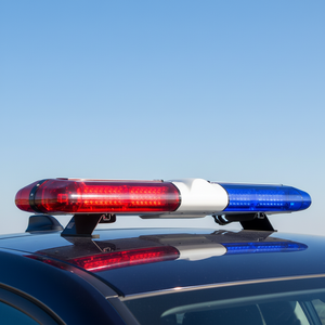 Nouvelle barre lumineuse <span class=keywords><strong>LED</strong></span> pour ambulance, DC12V, IP65, étanche, feux de signalisation latéraux de toit d'urgence avec klaxon et sirène - Product Image 3