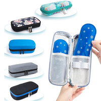 Bingzhen – Compresse de gel réutilisable et flexible, froid/chaud, pour soulager la douleur et refroidir l'insuline des diabétiques, taille personnalisable
