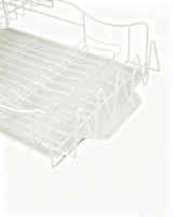 Étagère de rangement de cuisine moderne en fer, double couche, pour vaisselle et bols, étanche, réglable, durable, portable, de type sur pied