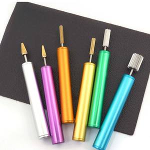 งานฝีมือหนังแบบทำมือปากกาน้ำมันขอบหนังอย่างรวดเร็วปากกาภาพสีน้ำมันทองเหลืองปากกาทาสีขอบลูกกลิ้งทาสี applicator หมุนได้สำหรับงานหนัง - Product Image 5