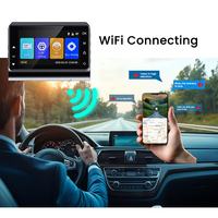 Caméra embarquée Skywonder A5 4G à double objectif, écran IPS HD 1080P, suivi GPS, Wi-Fi, vidéo en direct à distance, vision nocturne, capteur G, TraqCare 130
