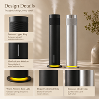 Diffuseur d'arômes sans eau rechargeable sans fil, tour de diffusion intelligente électrique pour la maison et le bureau