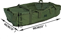Cradle de pêche à la carpe Tapis de décrochage Sling Soins de protection du poisson grossier avec matériel de pêche sûr Outils et accessoires