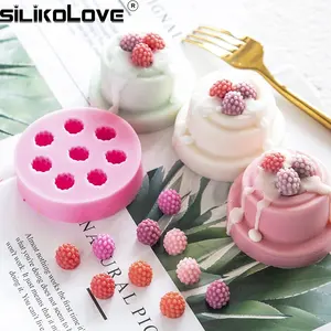 Silikolove 3D torta torre di cottura del silicone morbido da dessert mousse muffa della torta con attrezzi della decorazione della torta set