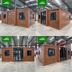 Maison conteneur préfabriquée moderne en bois grainé, prête à l'emploi, type Granny Flat - Product Image 2