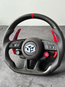 Bouton de démarrage/arrêt du <span class=keywords><strong>moteur</strong></span> et de sélection de mode de conduite style R8 pour <span class=keywords><strong>volant</strong></span> <span class=keywords><strong>Audi</strong></span> <span class=keywords><strong>A3</strong></span> S3 A4 B9 S4 A5 S5 A6 S6 A7 A8 Q3 Q5 Q7 - Product Image 5