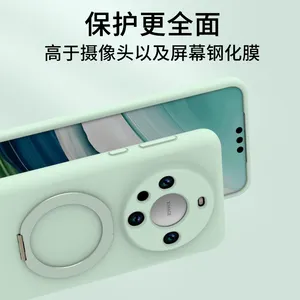 Liquid Silicone Shockproof Mobile Phone Case Cover Protection For Huawei Mate60 Pro Camera Lens