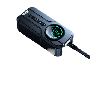 เครื่องเติมลมยางแบบพกพา 12V จอแสดงผล LED ปั๊มลมกระบอกเดียวสำหรับรถยนต์ รถเก๋ง รถยนต์ไฟฟ้า - Product Image 1