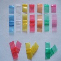 Sacs en plastique pour pommes de taille personnalisée, prix d'usine Qingdao, avec logo, petits sacs imprimés, mini-sacs refermables