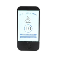 Système d'appel sans fil étanche pour restaurant, avec 16 bipeurs vibrants rechargeables 200 mAh pour clients