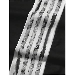 Pantalon de survêtement ample pour homme, coupe large, taille élastique avec cordon de serrage, style streetwear, avec bande latérale, respirant, en polyester et coton - Product Image 5