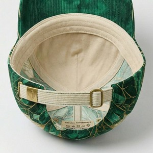 Gorra de Béisbol Injae Premium de 6 Paneles con Diseño de Cristal, Corduroy, Hebilla Dorada de Cobre, Suave y Acanalada, Unisex, Casual - Product Image 4