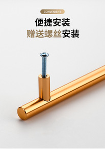 European Antique Gold Handles American Style Aluminum Alloy for Furniture Kitchen Cabinets <b>Wardrobes</b> Dressers Hotels - Product Image 5