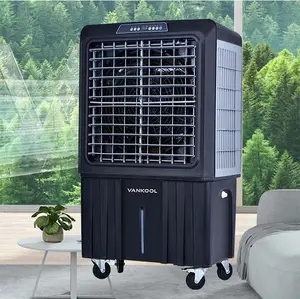 9000m3/h Portable refroidisseur par évaporation air cool ventilateur coussin de refroidissement conduit refroidisseur 100l réservoir d'eau ac portable refroidisseur d'air