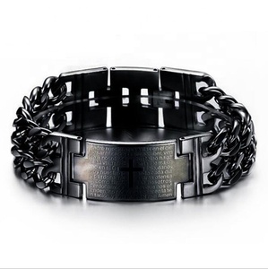 Las escrituras de Metal grabado pulsera de moda de la joyería de pulsera de energía - Product Image 2