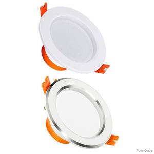 Tri Color Anti-Glare Embedded Aluminum <b>Tube</b> Lamp with IP65 Rating 90mm Cut Out <b>LED</b> for Home Office Indoor <b>Lighting</b> - Product Image 1