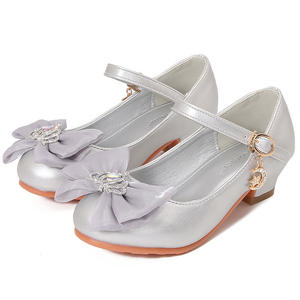 T New Girls' Pumps Princess Mary Jane High Heels zapatos de niña - Product Image 5