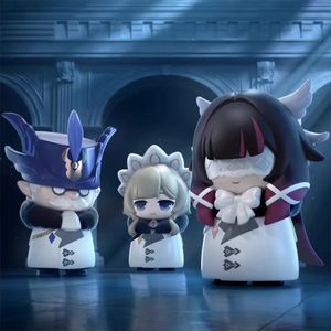 Set da 9 Pezzi 100% Autentico Genshin Impact Fatui Harbingers Serie Q Version Anime Figure Blind Box Giocattoli Mini in PVC da Collezione - Product Image 4