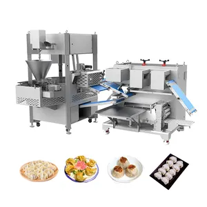 Commercial wholesale automatic electric siomai wonton gyoza dumpling making machine maker