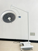 Lampe chirurgicale LED700 pour salle d'opération dentaire mobile, à tête unique, photodiode, sans ombre, électrique, en plastique