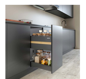 Gabinetes <span class=keywords><strong>de</strong></span> Cocina Duraderos Anti-Rayaduras, Muebles Modulares <span class=keywords><strong>de</strong></span> Diseño Personalizado con Piedra Sinterizada Premium y Correderas <span class=keywords><strong>de</strong></span> Cierre Suave - Product Image 4