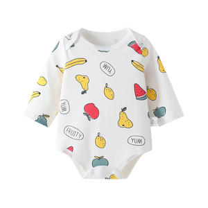 Combinaison unisexe pour bébé fille, manches longues, printemps-automne, 2026, en coton, pour 0-1 an - Product Image 1