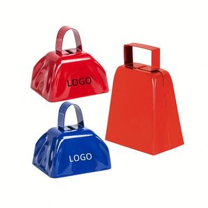 Metal Cowbells Animal Grazing <b>Bells</b> <b>Cow</b> <b>Bells</b> Noise Makers Decorative Cowbells Sporting Events Cheering <b>Bells</b> Team - Product Image 1