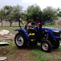Tracteur de Verger 50 CV 4x4 CE COC Compact Diesel pour l'Agriculture, le Jardin et la Serre