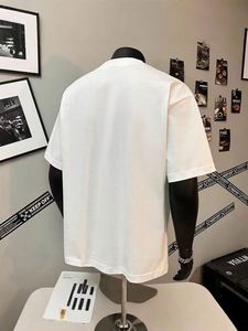 Camisetas Personalizadas para Hombre, Cuello Alto, Corte Cuadrado, Lujosas, Hombros Caídos, Tejido Grueso, 100% Algodón, 380 g/m², Cuello Alto, Talla Grande - Product Image 3