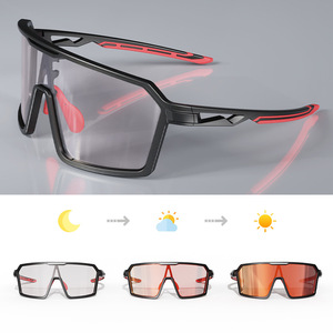 Lunettes <span class=keywords><strong>de</strong></span> <span class=keywords><strong>sport</strong></span> photochromiques avec logo personnalisé TR90 Lunettes anti-UV Lunettes <span class=keywords><strong>de</strong></span> soleil <span class=keywords><strong>de</strong></span> vélo <span class=keywords><strong>de</strong></span> montagne pour hommes et femmes - Product Image 1