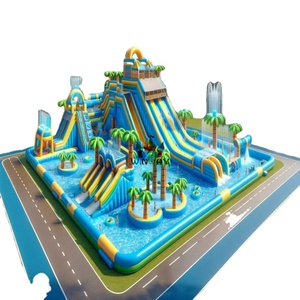 Château Gonflable Commercial Géant en PVC Écologique avec Piscine à Balles pour Usage Extérieur – Offre Spéciale - Product Image 1
