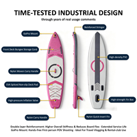 Planche de SUP de tourisme pour sports nautiques en plein air, planche à pagaie tout usage en PVC pour adultes, surf et pêche