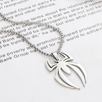 Colliers pendentifs araignée personnalisés pour hommes en acier inoxydable, bijoux qui ne ternissent pas