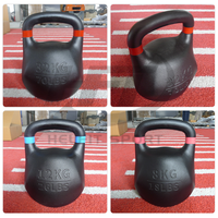 Kettlebell en fonte multi-poids pour entraînement de force, CrossFit et gym à domicile