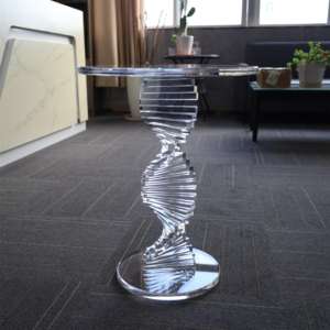 Table de salon <span class=keywords><strong>en</strong></span> acrylique <span class=keywords><strong>transparent</strong></span> personnalisée, table d'appoint <span class=keywords><strong>en</strong></span> lucite bon marché, table d'angle <span class=keywords><strong>en</strong></span> <span class=keywords><strong>plexiglas</strong></span>, décoration d'intérieur, étagère de présentation, table basse - Product Image 3