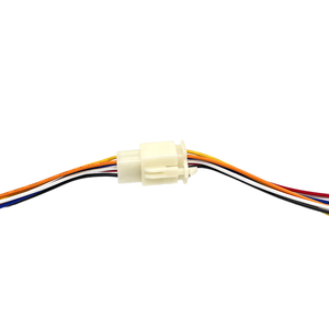 2.8 MM Steckdose 2 3 4 5 6 7 8 9 10 Pin männlich weiblich Verbindungskabel Kfz-Kabelgestell - Product Image 3