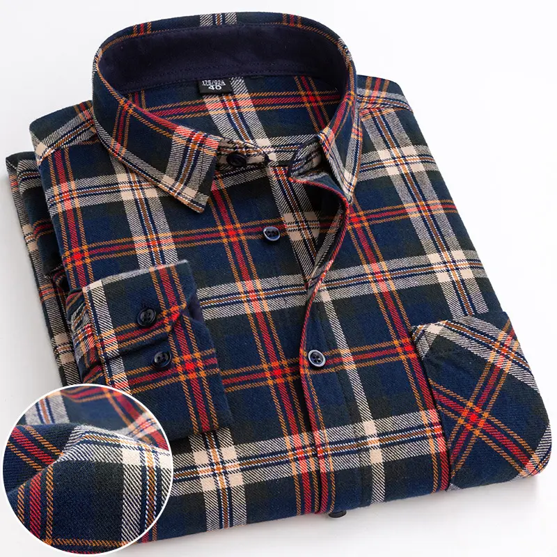 Hot Sale New Style Plus Size Kunden spezifische Premium-Baumwolle Langarm Slim Fit Casual Dress Shirt für Männer