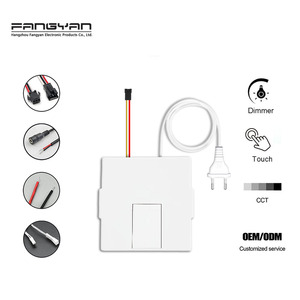 Chất lượng 110V 220V cảm ứng thông minh Dimmer gương chuyển đổi cảm biến DC12V 2A 24W nút duy nhất dẫn ánh sáng một/ba màu Quy Nạp chuyển đổi - Product Image 2