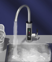 Prix de gros Led Smart, Robinet électrique Grand écran Affichage numérique Cuisine Douche Robinet électrique instantané