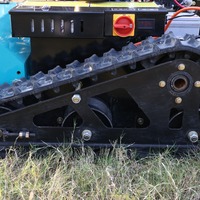 Cortadora de Césped Robótica Todoterreno con Control Remoto, Aprobada por CE y EPA, para Agricultura