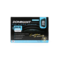 Système d'alarme de voiture bidirectionnel avec 1 télécommande LCD longue portée, kit d'alarme sonore bidirectionnel pour voiture