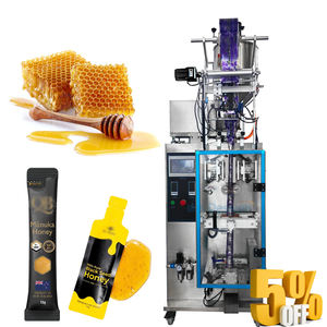 Пищевой автоматический пакетик с сиропом неправильной формы, машина для упаковки меда с нагреванием и перемешиванием - Product Image 1