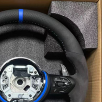 Volant de voiture en daim modifié, gauche et droite, performance M pour BMW F10 F20 F22 F30 F40