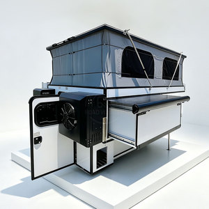 Camper Pop-up Scorrevole per Cassone Pick-up Toyota Tacoma Hilux Ranger, Camper Fuoristrada con Bagno |   RoadVoyager - Product Image 1