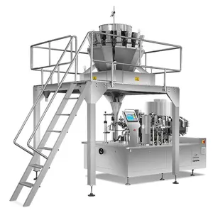 Automatic multihead dry fruits packaging machine dry fruit and nuts packing machine dates filling and weighing machine