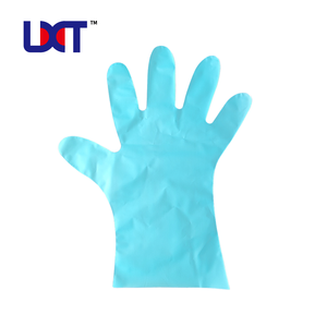 Lai polyethylene TPE Găng tay vừa không thấm nước dùng một lần nhựa thi găng tay đóng gói riêng cho làm sạch làm việc - Product Image 5