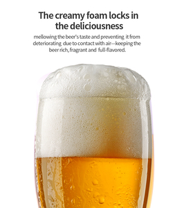 Dernier modèle de distributeur de bière pression pour canettes et bouteilles, machine à mousse à bière ultrasonique, tour à bière, cadeaux pour hommes, fête des pères - Product Image 2
